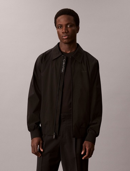 Куртка Calvin Klein Collared Relaxed Windbreaker Jacket Black