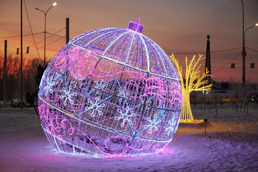 Светодиодный шар "Полярный"