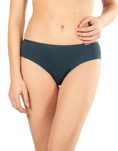 Трусики-слипы со средней линией талии Daniela (Размер: XL) (Цвет: грязно-синий)