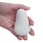 Серый аккумуляторный компактным вибромассажер 7,1см Sose Opal OP00106