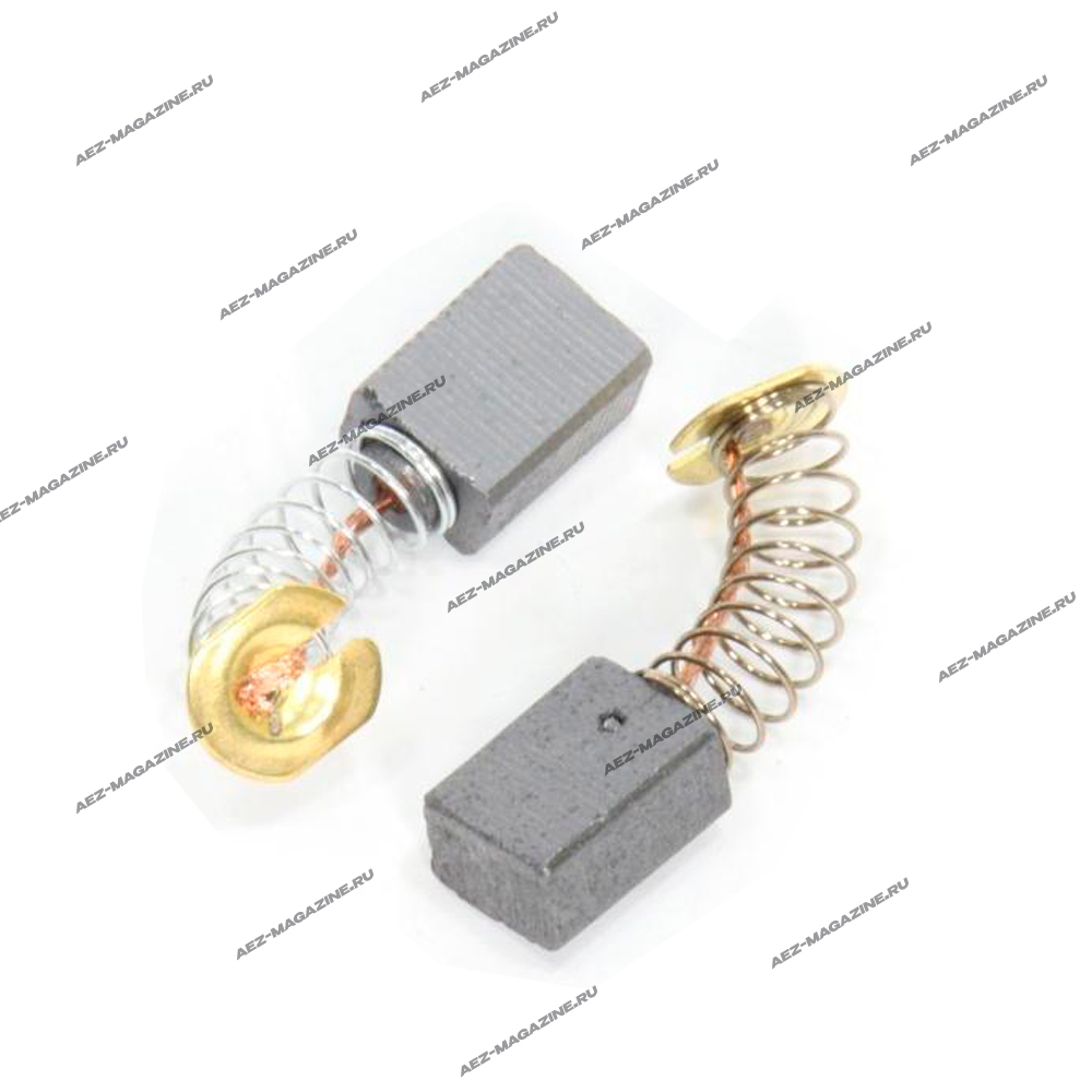 Электроугольная щетка 6х9х12Пружина, пятак (для МАКИТА СВ-411А)