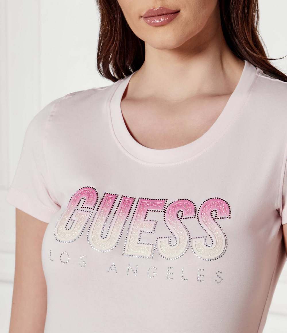 Футболка GUESS - розовый(W5GI14 J1314)