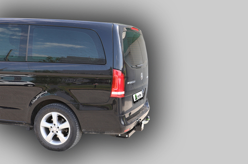 Фаркоп Лидер-Плюс для MERSEDES VITO 2014- с электрикой (Smart) и сертифкатом в комплекте арт.(M210-FC)