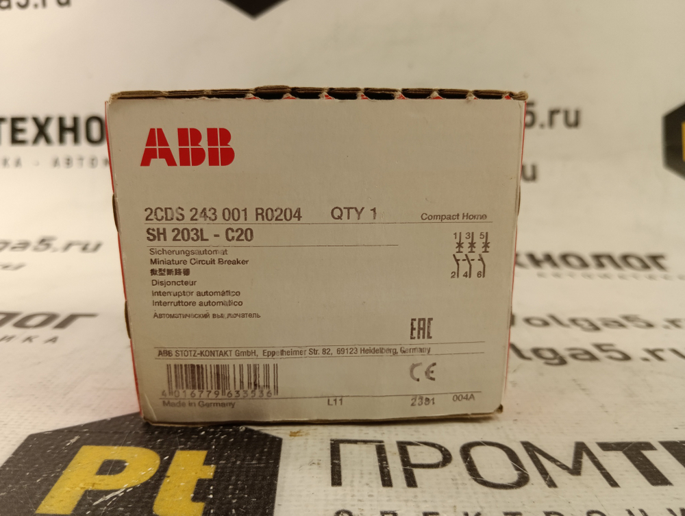 ABB 2CDS 243 001 R0204 с хранения