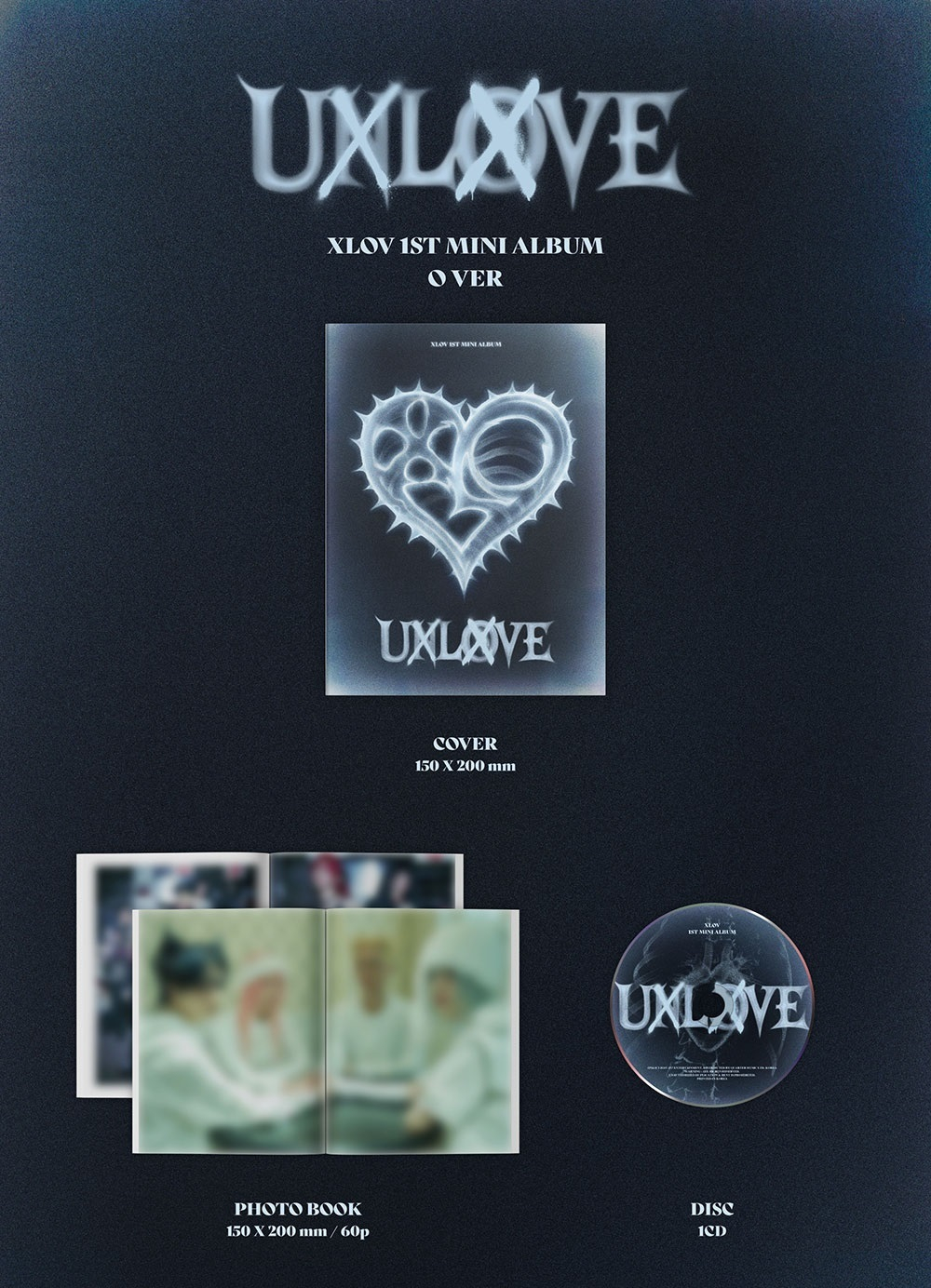 Альбом XLOV - 1ST MINI ALBUM UXLXVE