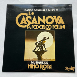 Винтажная виниловая пластинка LP Nino Rota Le Casanova De Federico Fellini, Музыка Из Кинофильма Казанова Федерико Феллини (Франция 1977)