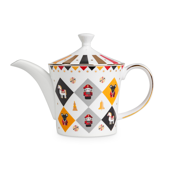 Чайник Farforite «Щелкунчик» 1200 мл без подарочной упаковки