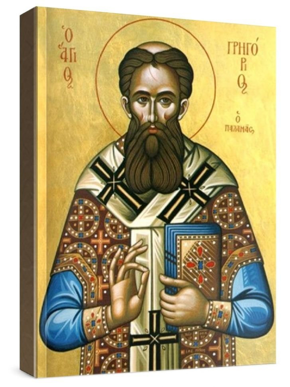 Григорий Палама (рукописная икона)