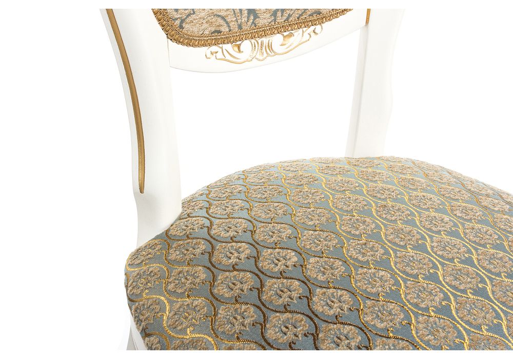 Стул Adriano 2 молочный / патина