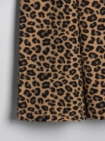 Леопардовый костюм для девочки на осень