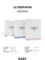 Альбом LE SSERAFIM - EASY 3rd Mini Album 3 Version SET