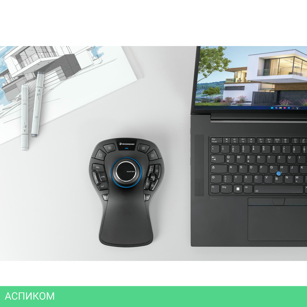 Мышь 3Dconnexion SpaceMouse Pro (3DX-700119)