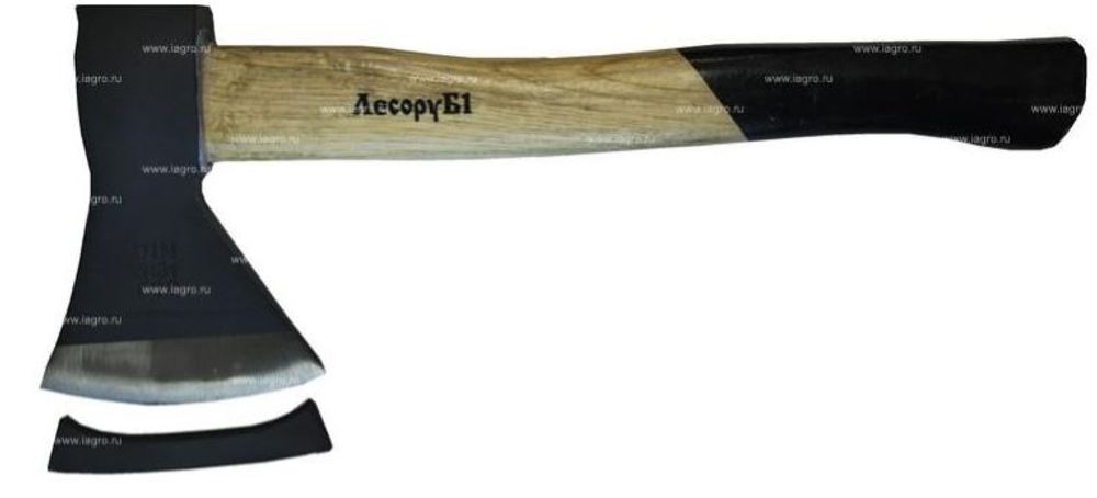 Топор кованный  1кг  в сборе   Б1   Лесоруб