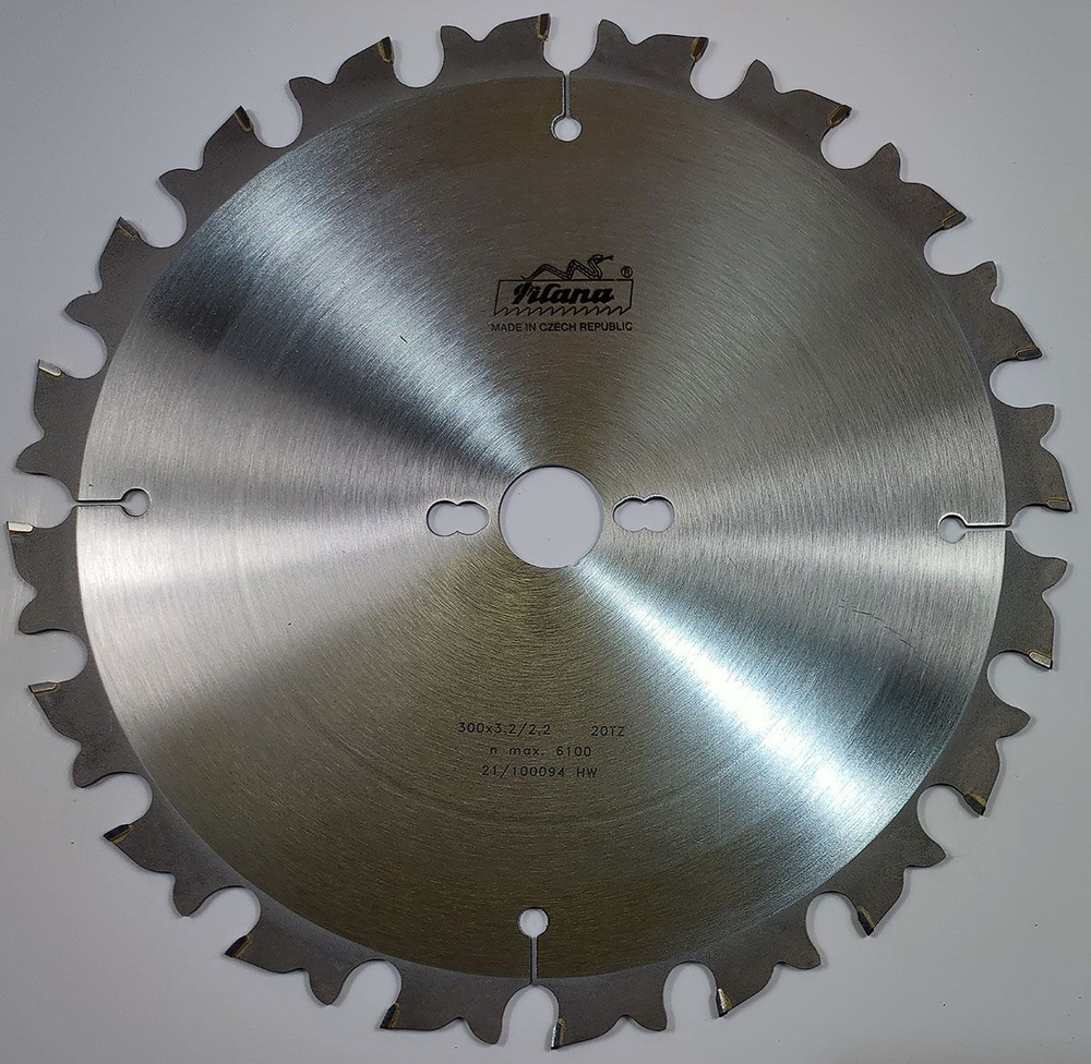 Пила дисковая TCT "Pilana" 300x3.2/2.2x30 z20 88 TZ