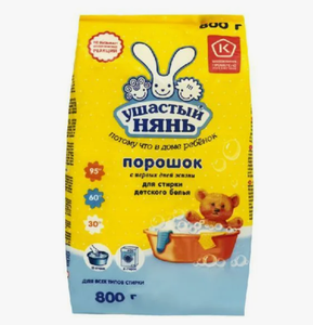 ПОРОШОК ДЕТСКИЙ УШАСТЫЙ НЯНЬ 800ГР