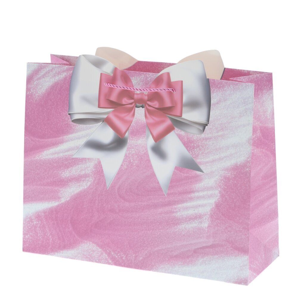 GAEM Пакет подарочный M (бумага 210г/м2, блок микс 12шт), L32 W10 H27 см, 4в.