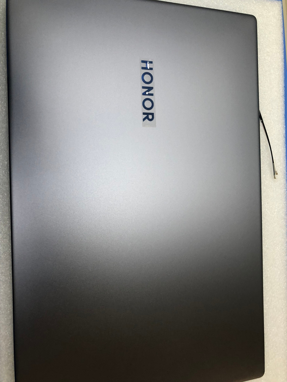 Задняя крышка в сборе серая для Honor MagicBook 15 Оригинал Сервисная