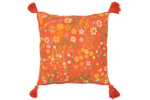 Подушка декоративная "Цветы" 45x45x15см
