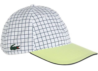 Теннисная кепка Lacoste Hardwearing-Lightweight Tennis Cap - белый
