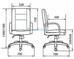 Кресло для руководителя PREZIDENT A LAGUNA