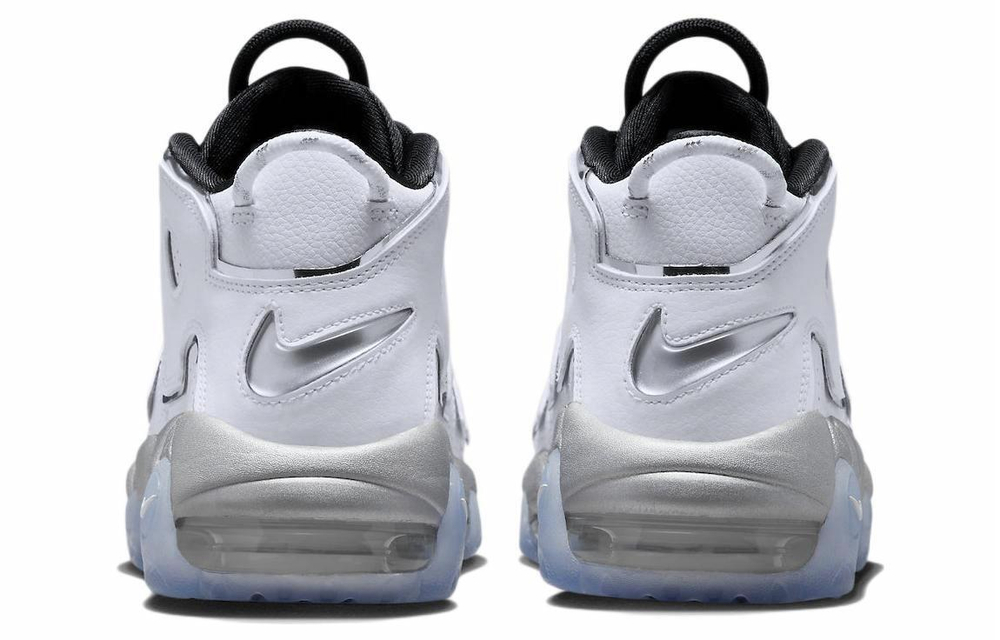 Кроссовки Nike Air More Uptempo "White Metallic"