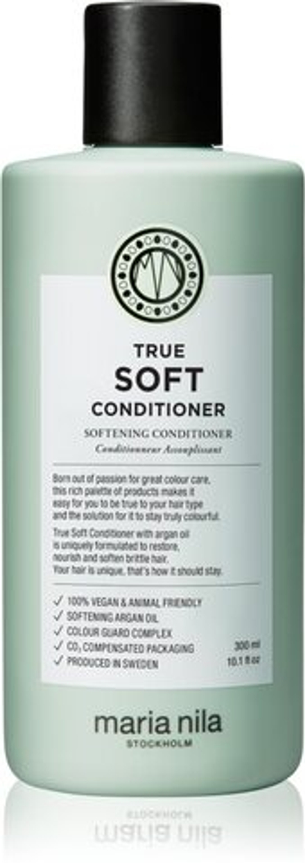 Maria Nila True Soft Conditioner - увлажняющий кондиционер для сухих волос /   300  ml  / GTIN 7391681036314