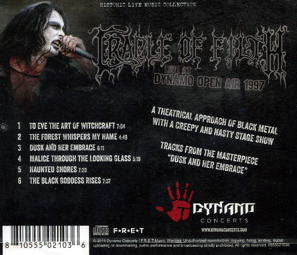 Cradle Of Filth / Live At Dynamo Open Air 1997 (CD)