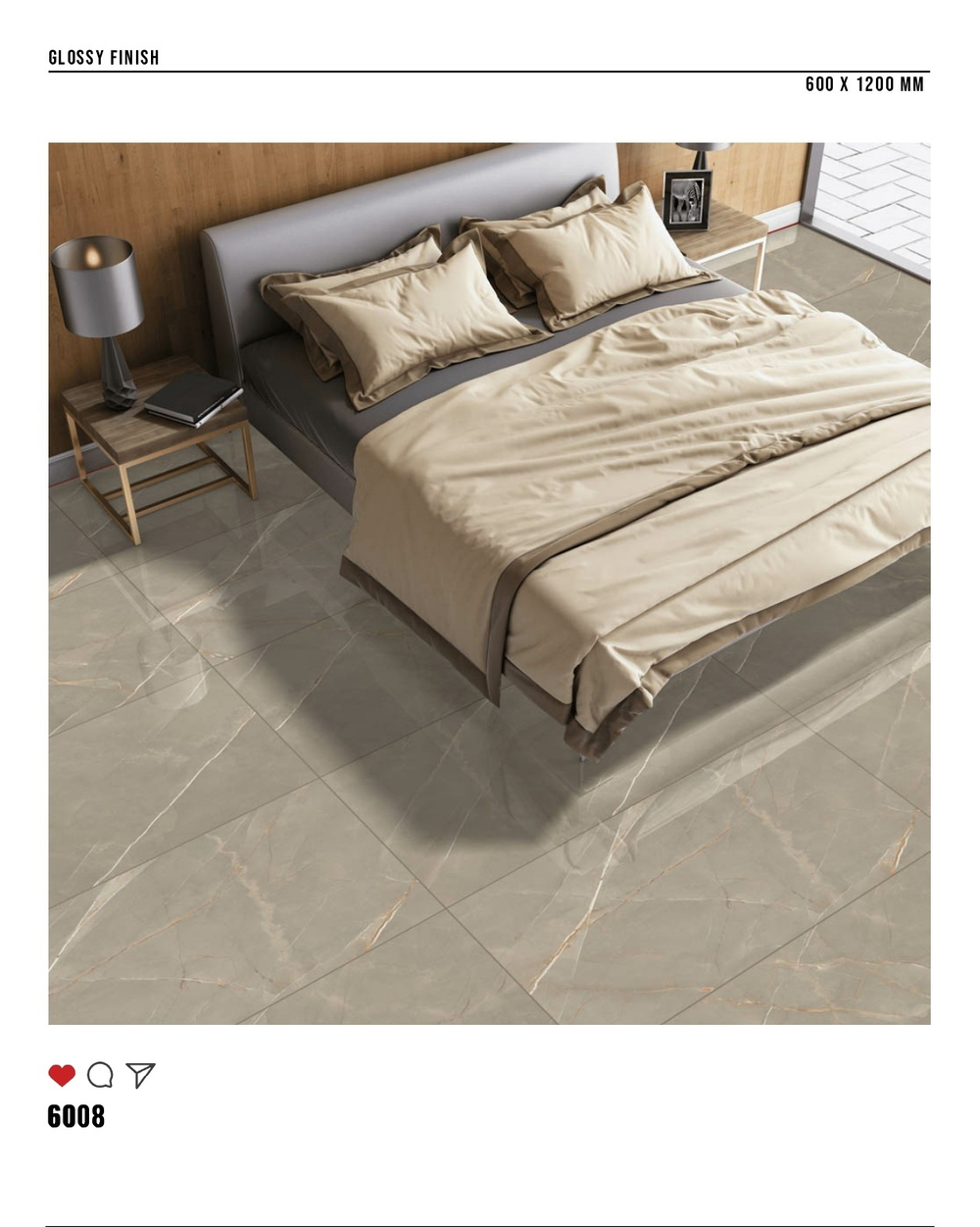 Керамогранит glossy №1 60х120, 6008