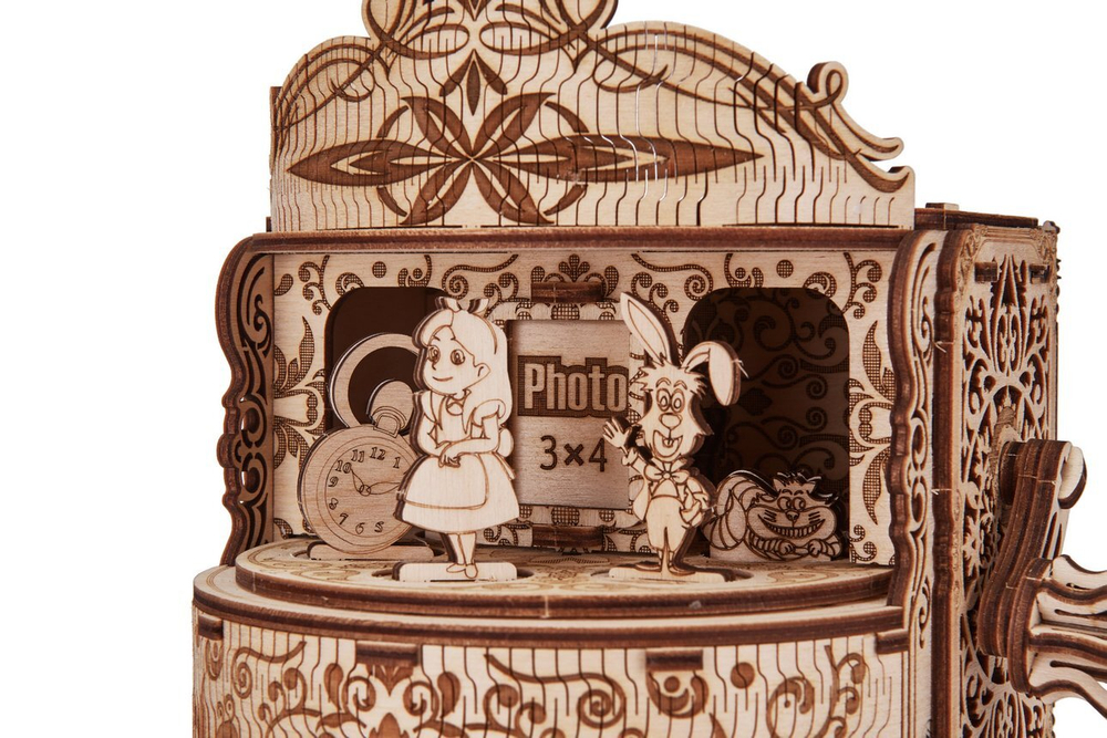 Сказочный Театр Wood Trick - Музыкальная шкатулка, деревянный конструктор, сборная модель, 3D пазл