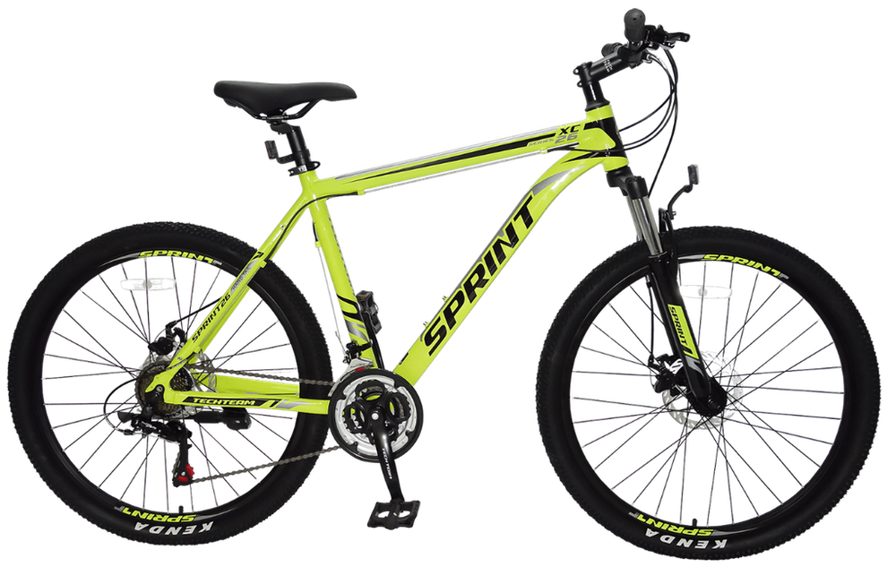 Велосипед Tech Team Sprint 26"х20" зелёный