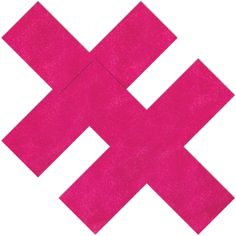 Розовые пестисы-крестики