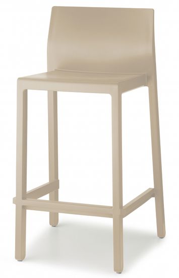 Стул полубарный пластиковый Kate тортора