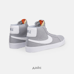 Кеды Nike SB Zoom Blazer Mid Orange Label ISO "Wolf Grey"