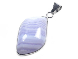 Кулон "Волна" агат сапфирин асс,
