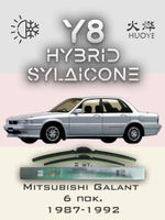 Щетки стеклоочистителя HUOYE Y8 525/450 мм на Mitsubishi Galant | Hook/J-Hook