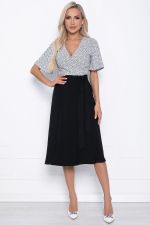 Платье Мода люкс (черно-белое) П10883 LT Collection