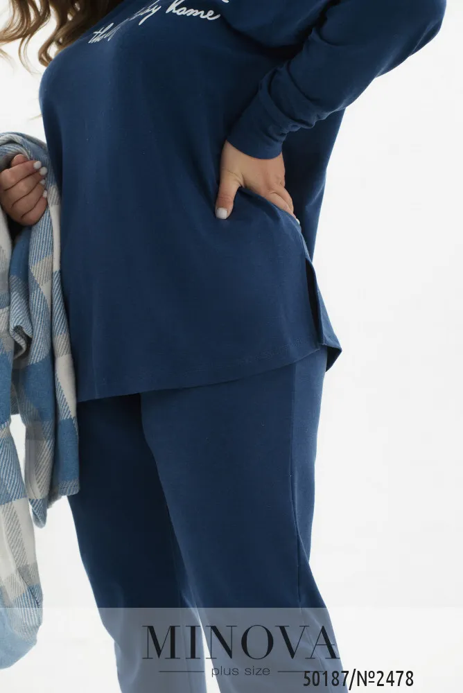 Костюм 2478-джинс Minova