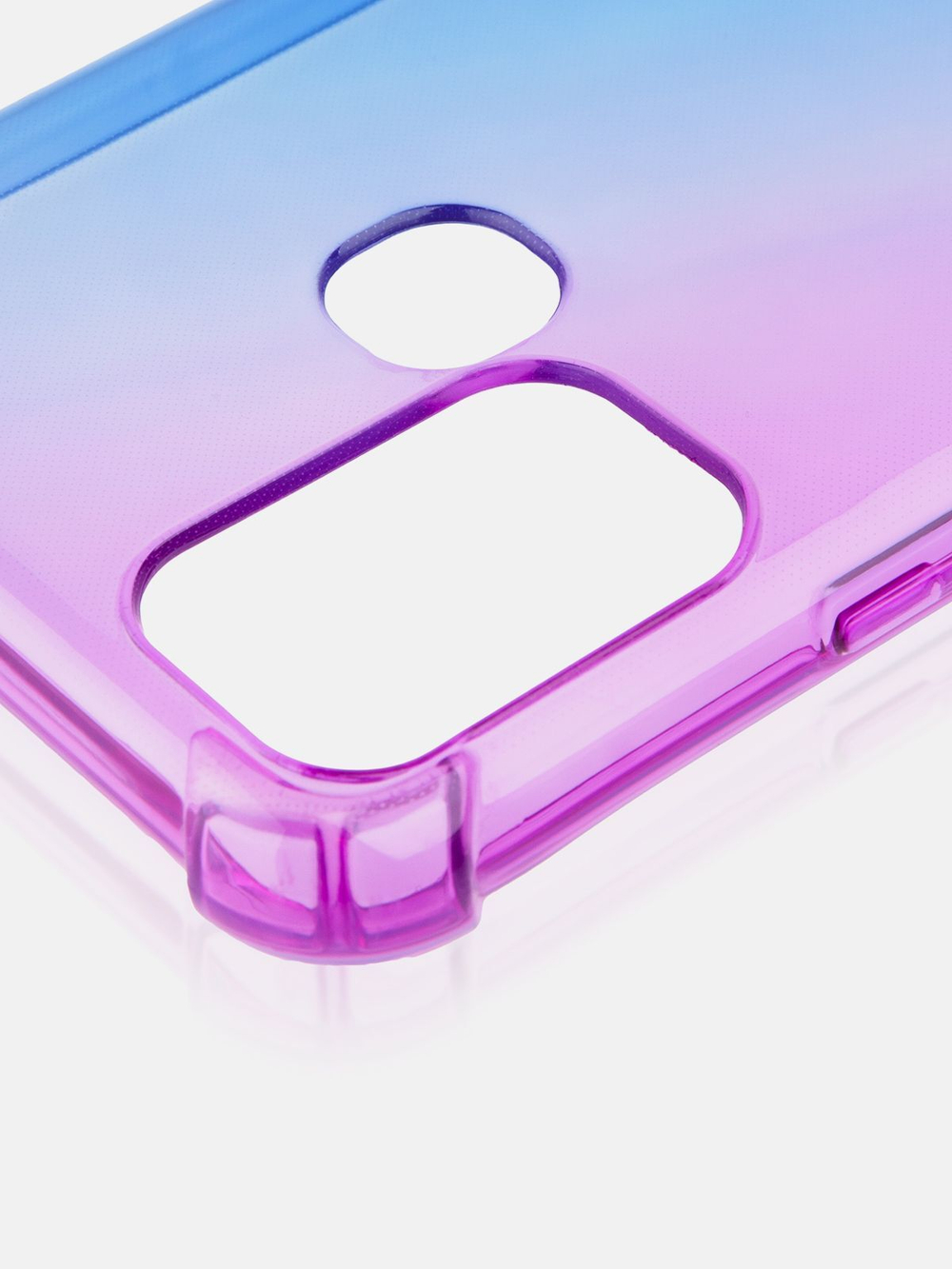 Чехол ROSCO для Infinix HOT 10 Play;Infinix HOT 11 Play оптом (арт. INF-HOT10PLAY-HARD-TPU-VIOLET-BLUE)