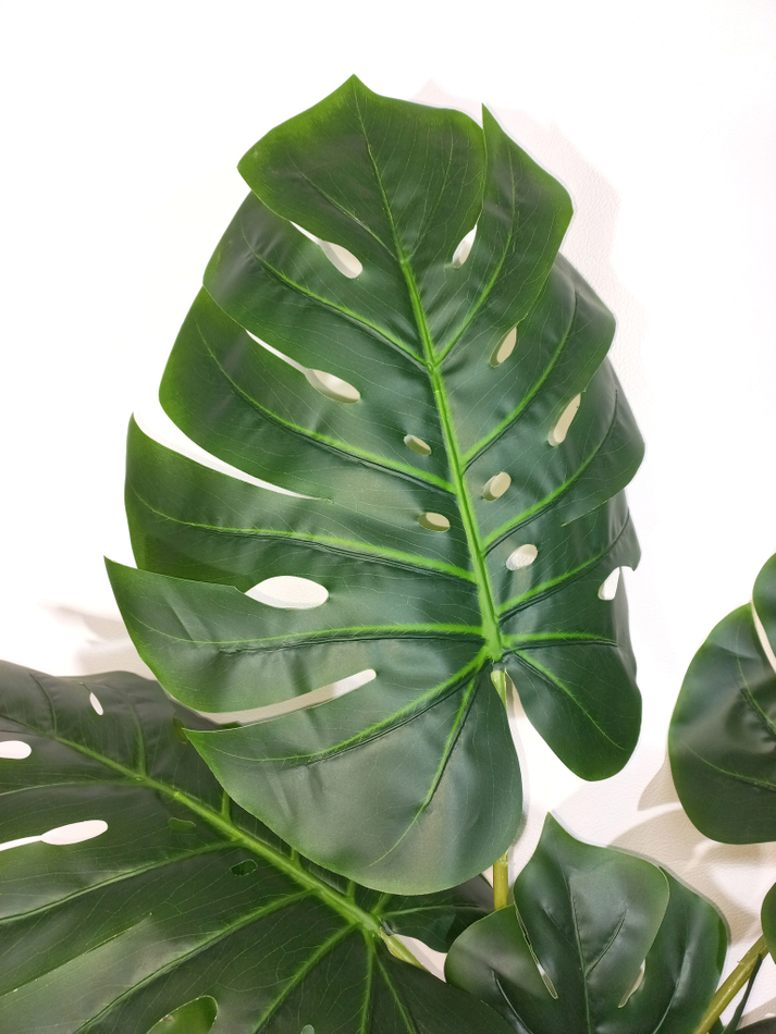 Искусственная Монстера 110см в кашпо