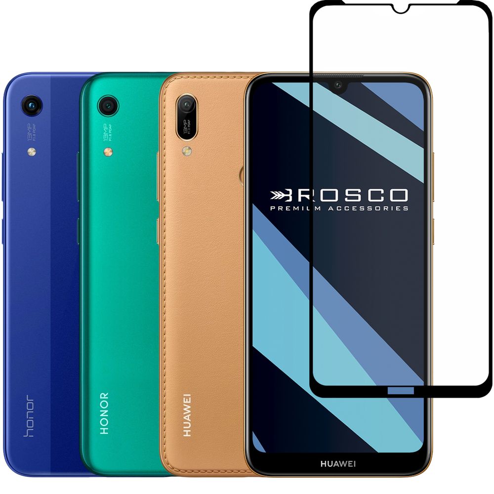 Защитное стекло ROSCO для Honor 8S Prime;Honor 8S;Huawei Y5 2019 оптом (арт. HW-Y5(9)-FSP-GLASS-BLACK)