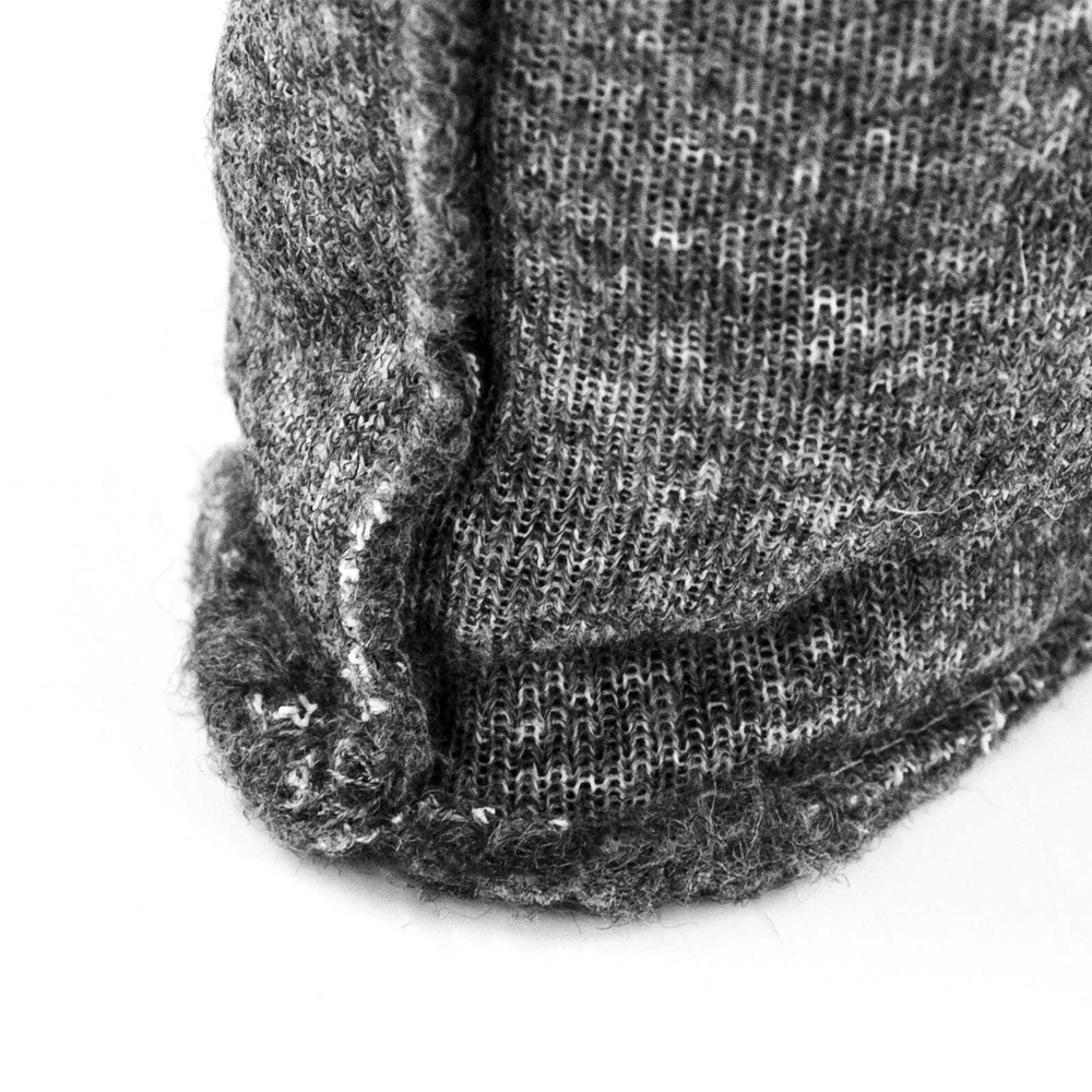 328101 ПВХ школьные, утепл., с манжетой, Черный