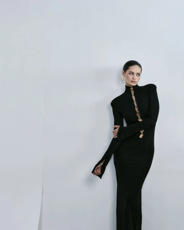 Платье Japan, Черный