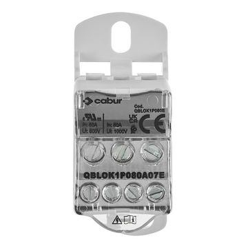 Клеммный (распределительный) блок 1-полюс 80A Schrack Technik IKBC1016--