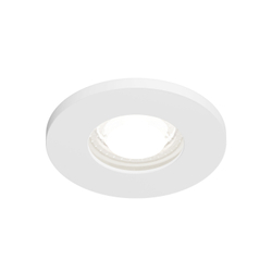 DK2036-WH Встраиваемый светильник влагозащ., IP 44, до 15 Вт, GU10, LED, белый, алюминий