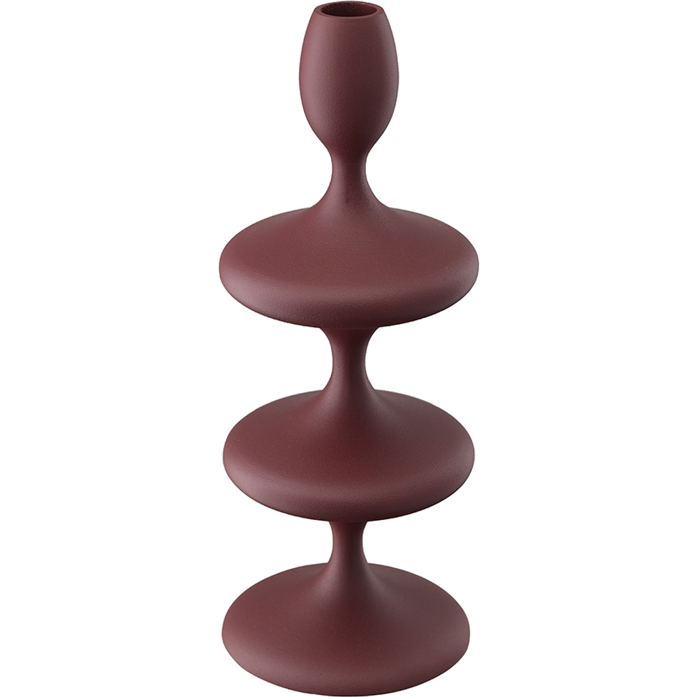 Подсвечник vivlend, 29 см,  винный