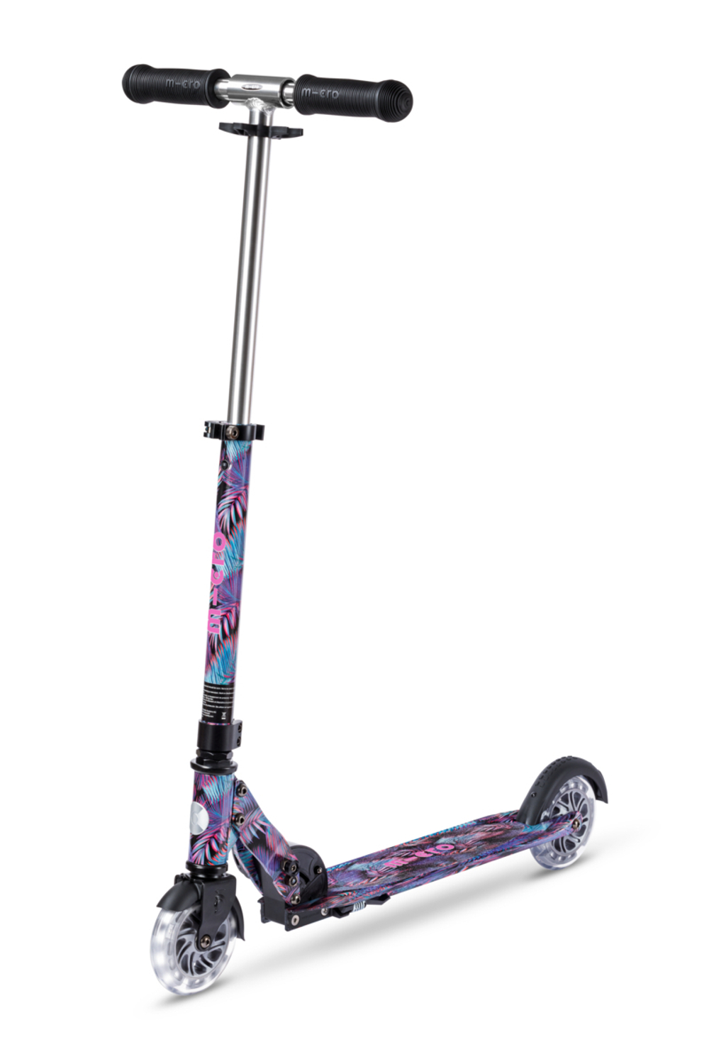 Самокат Micro Sprite LED, Art Джунгли