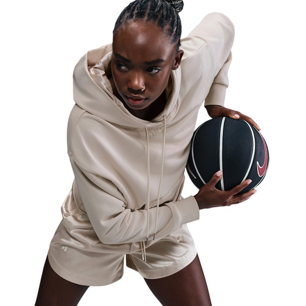 Баскетбольная женская толстовка Nike A'ja Wilson Beige Sweatshirt