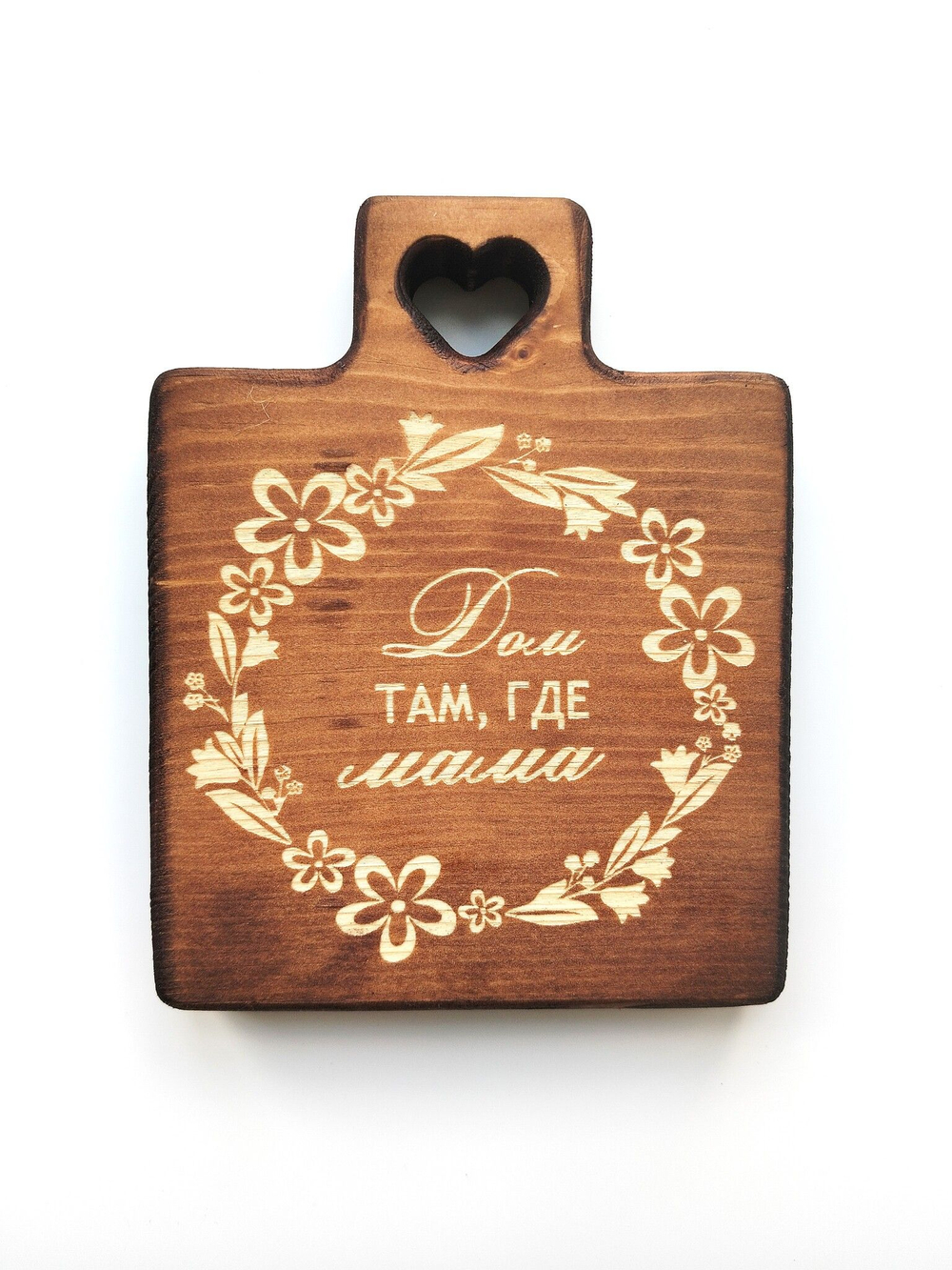 Доска деревянная разделочная