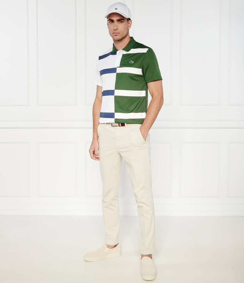 Поло Lacoste - зеленый(DH8332)