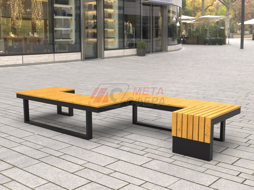 Скамейка Concrete Urban 1